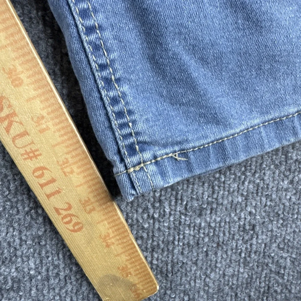 Free Planet Sustainable Denim Medium Wash Straight Jeans Men's 44x32